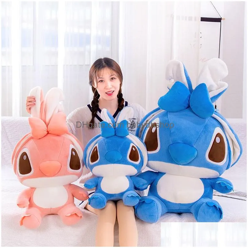 2024 cute cartoon plush doll soft pillow sleeping on bed pillow sleeping girl leg clamping toy factory wholesale in stock