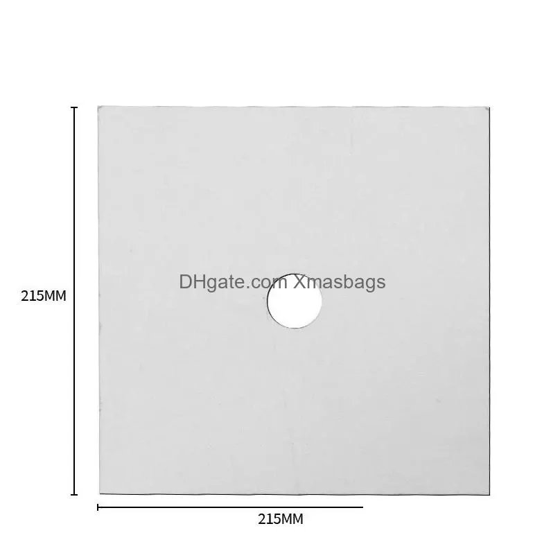 sublimation blank graduation hat topper sticker party heat transfer white adhesive grad cap plate decorations 0616