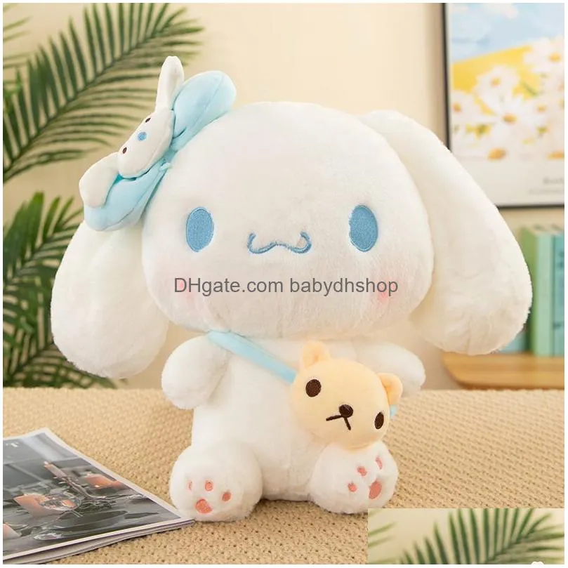 christmas cute cartoon character backpack doll plush doll pillow activity gift factory wholesale in stock