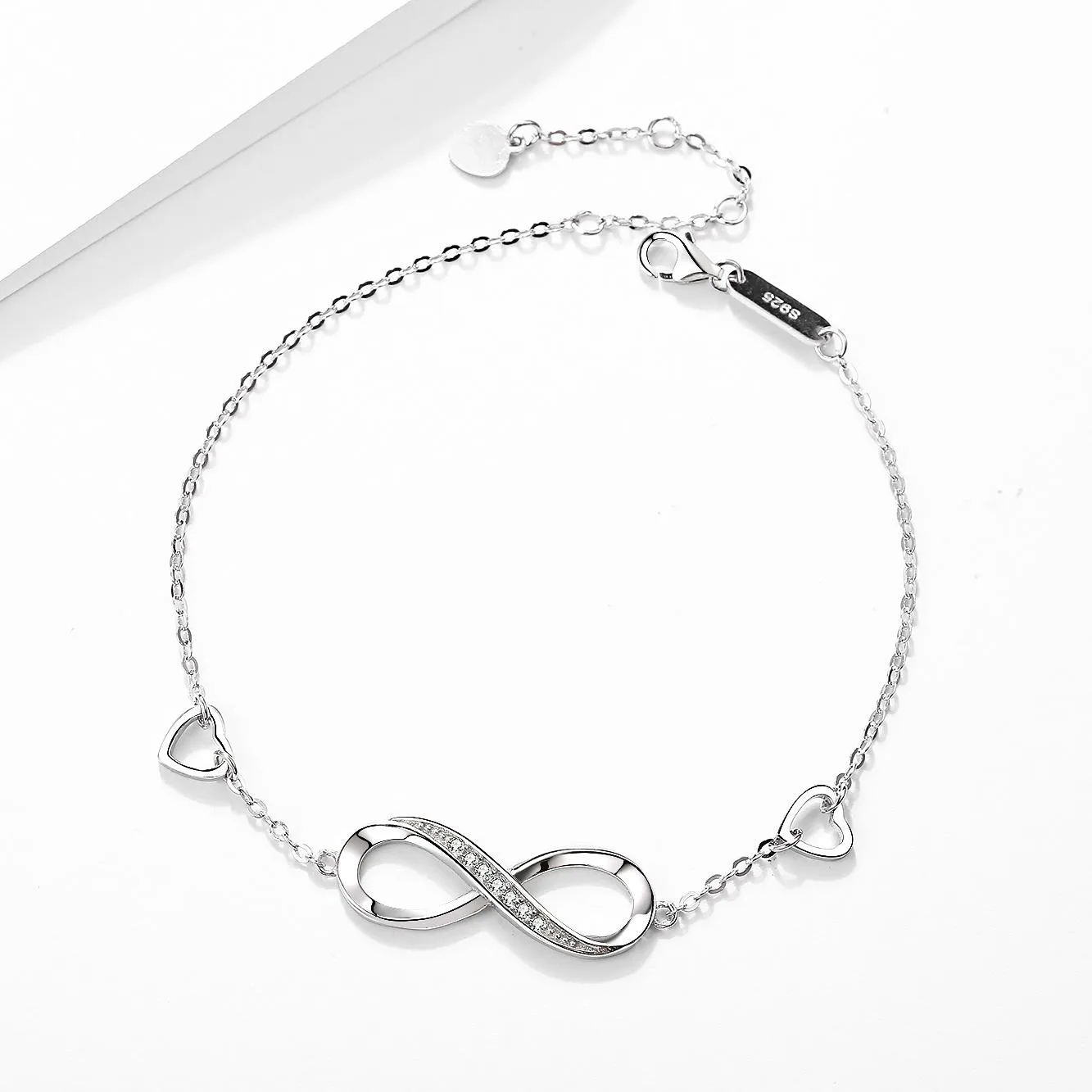 winter 925 sterling silver bracelet ladies unlimited symbol christmas gift