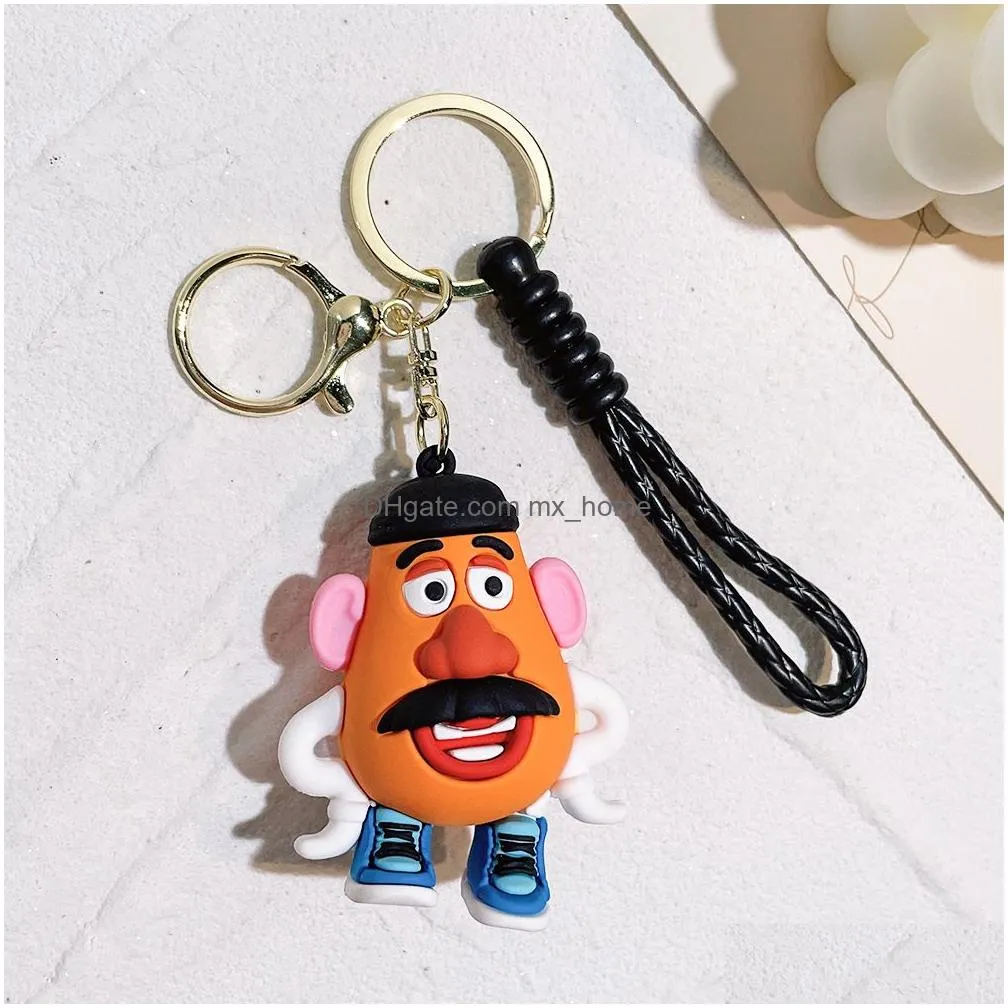 story doll keychain male and female student bags hanging decorations shopping malls doll machines toy wholesale