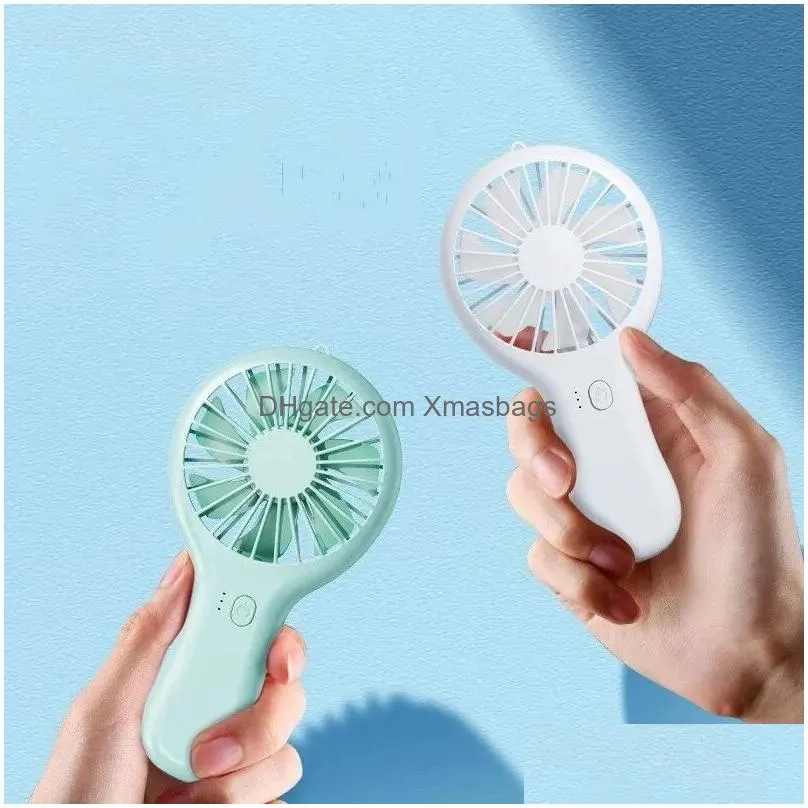 handheld small fan cooler portable small usb charging fan mini silent charging desk dormitory office student gifts