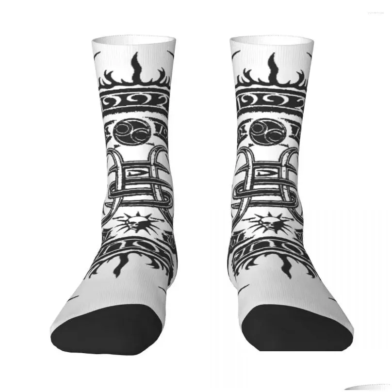 men`s socks heroes del silencio unisex winter outdoor fun printing street style crazy sock