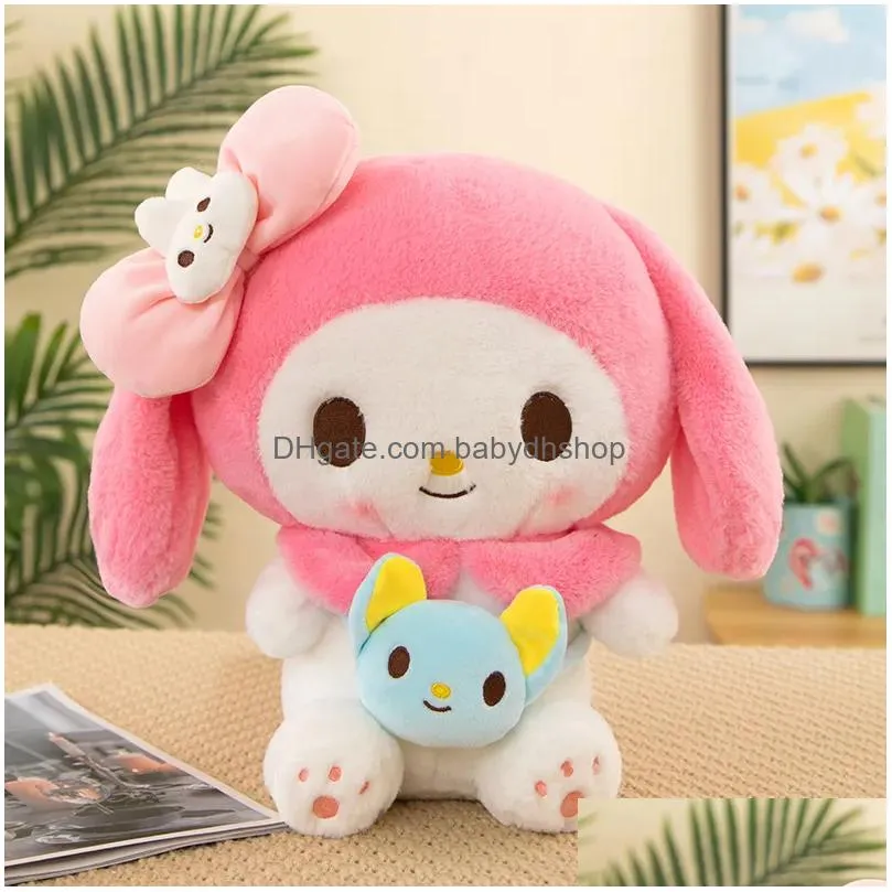 christmas cute cartoon character backpack doll plush doll pillow activity gift factory wholesale in stock