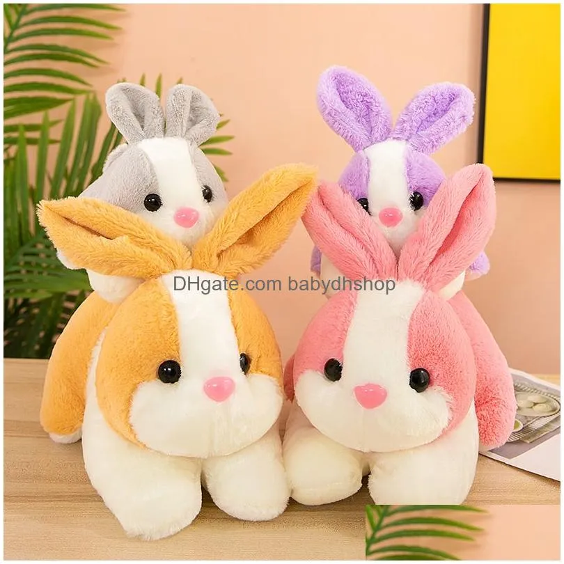 2024 easter cute plush rabbit doll soothing sleep plush pillow childrens plush decoration manufacturer wholesale event gifts