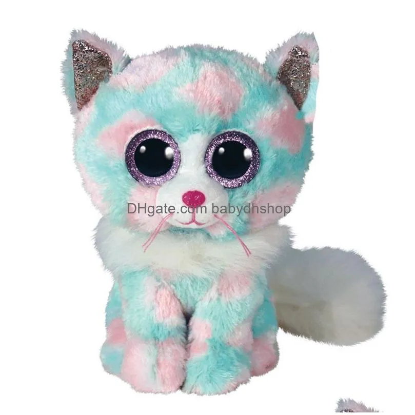  big eyes stuffed toy animal fox deer dog cat rabbit monkey unicorn doll doll gift wholesale