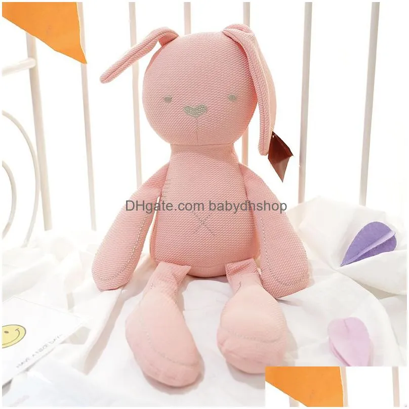 cute cartoon pacifying rabbit doll born pacifying doll cute and cute plush toy rabbit manufacturer wholesale