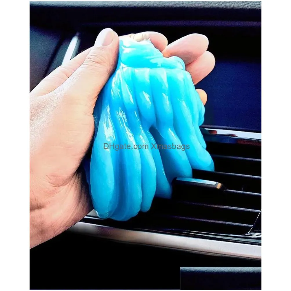 cleaning gel for car detailing cleaner magic dust remover gel auto air vent interior home office computer keyboard clean tool 0724