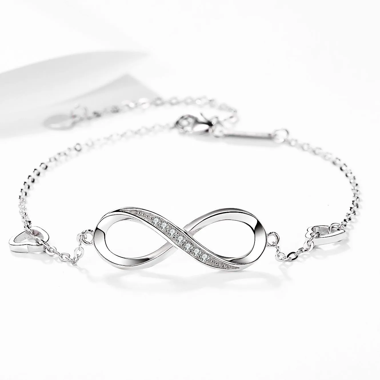 winter 925 sterling silver bracelet ladies unlimited symbol christmas gift