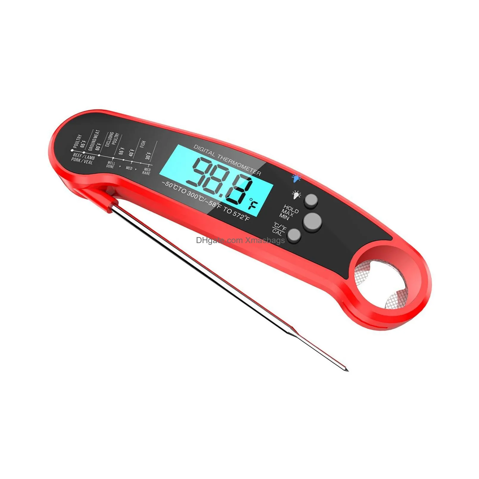 bbq digital kitchen food thermometer meat cake candy fry grill dinning household cooking temperature gauge oven thermometer tool