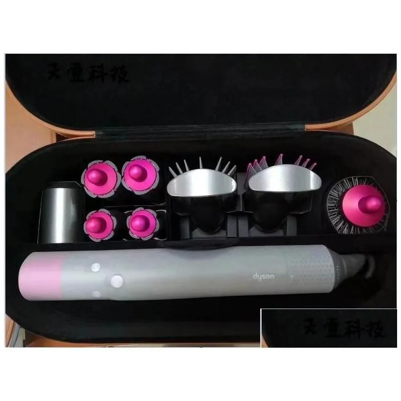 curling irons 8 heads hair curler dark blue mtifunction styling device matic iron for normal hairs eu/uk/us plug drop delivery produc