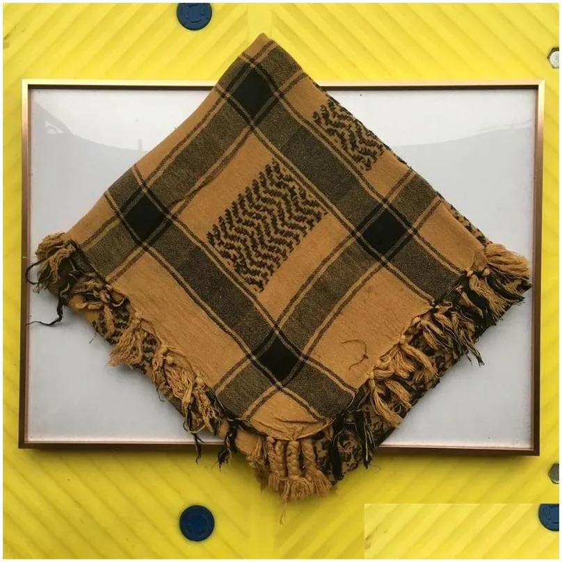 Scarves Male Female Arab Scarfs Mens Women Cs Tactics Scarves Houndstooth Fashion Outdoors Kerchief Mticolor 9 8Yy J2 Drop Delivery Fa Dh4Tv