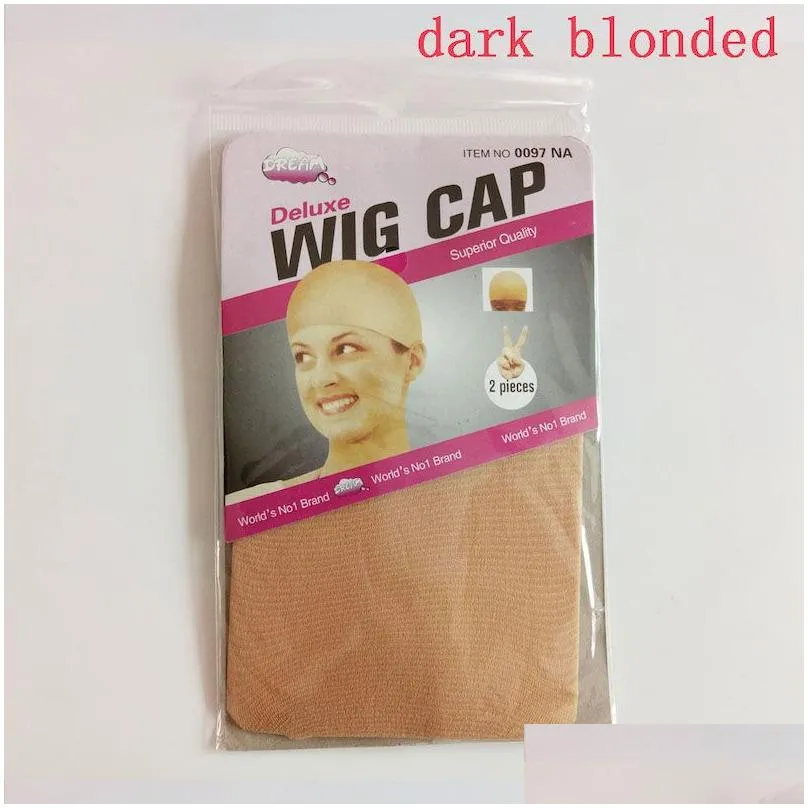 deluxe wig cap hair net for weave hair wig nets stretch mesh wig cap for making wigs free size