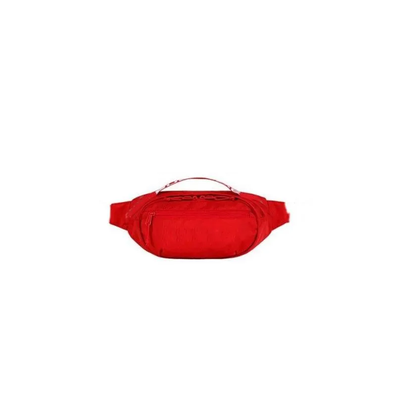 Outdoor Bags Waist Bag Uni Fanny Pack Fashion Men Canvas Messenger Bags Shoder Drop Delivery Sports Outdoors Dhk5S