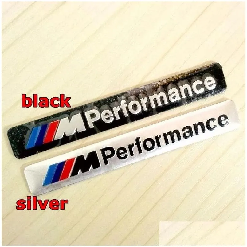 Car Badges Metal M Performance Car Sticker For Badge E34 E36 E39 E53 E60 E90 F10 F30 M3 M5 M6 Drop Delivery Automobiles Motorcycles Ex Dhdsn