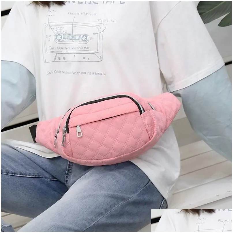 Sport Bags 2021 Bags Fanny Pack For Womens Waist New Fashion Sports Uni Hip Bum Chest Travel Belt Bag Purse Pocket Drop Delivery Tact Dh9M2