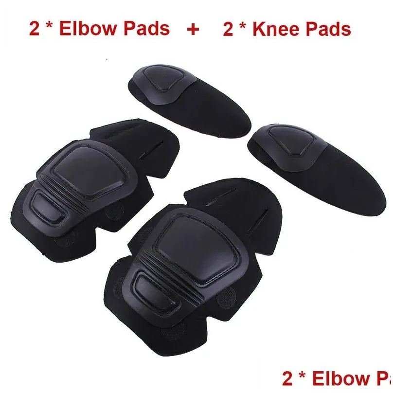 elbow knee pads coyoco military tactical g2 g3 frog suit knee pads elbow support paintball airsoft kneepad interpolated knee protector set