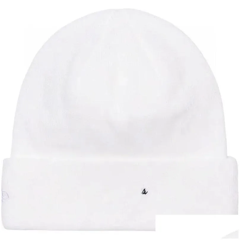 Beanies Autumn Winter Beanies Ear Hats Style Men And Women Fashion Knitted Cap Wool Outdoor Warm Skl Caps Drop Delivery Sports Outdoor Dhxzu