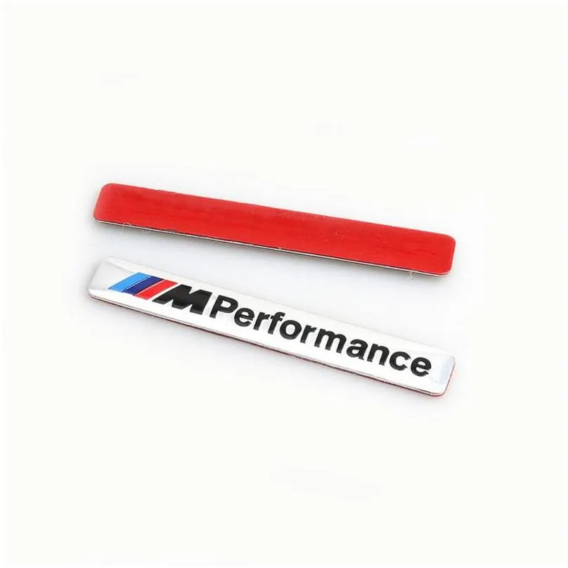 Car Badges Metal Labeling M Performance Car Interior Sticker For X1 X3 X4 X5 X6 X7 E46 E90 F20 Accessories Drop Delivery Automobiles M Dhmds