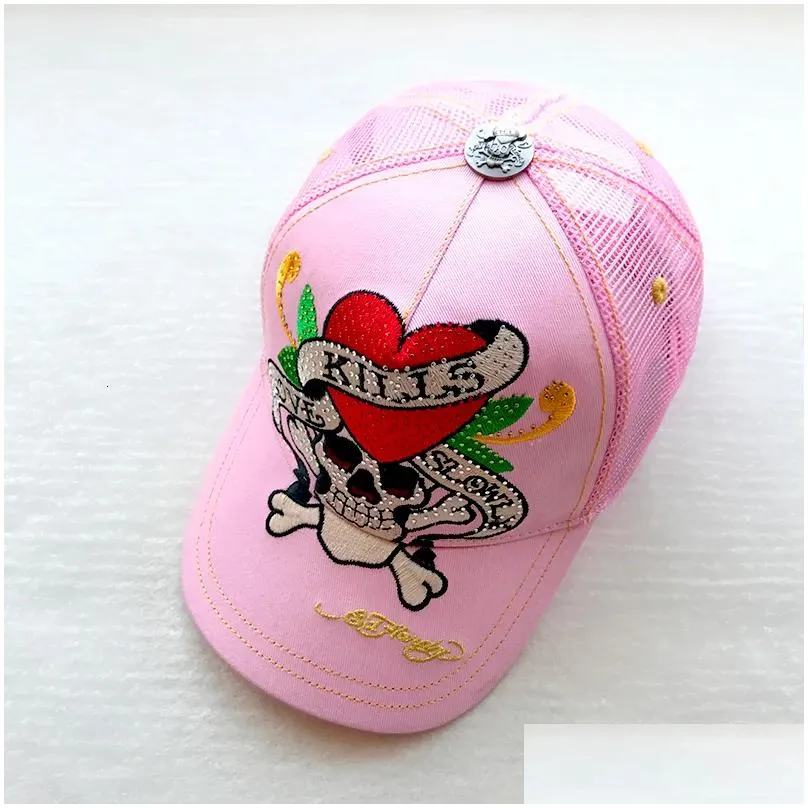 Snapbacks Baseball Caps For Men Hardy Tiger Head Fish Summer Breathable Mesh Truck Hat Pink Sunvisor Cap Kpop Women 230621 Drop Deliv Dh1Am