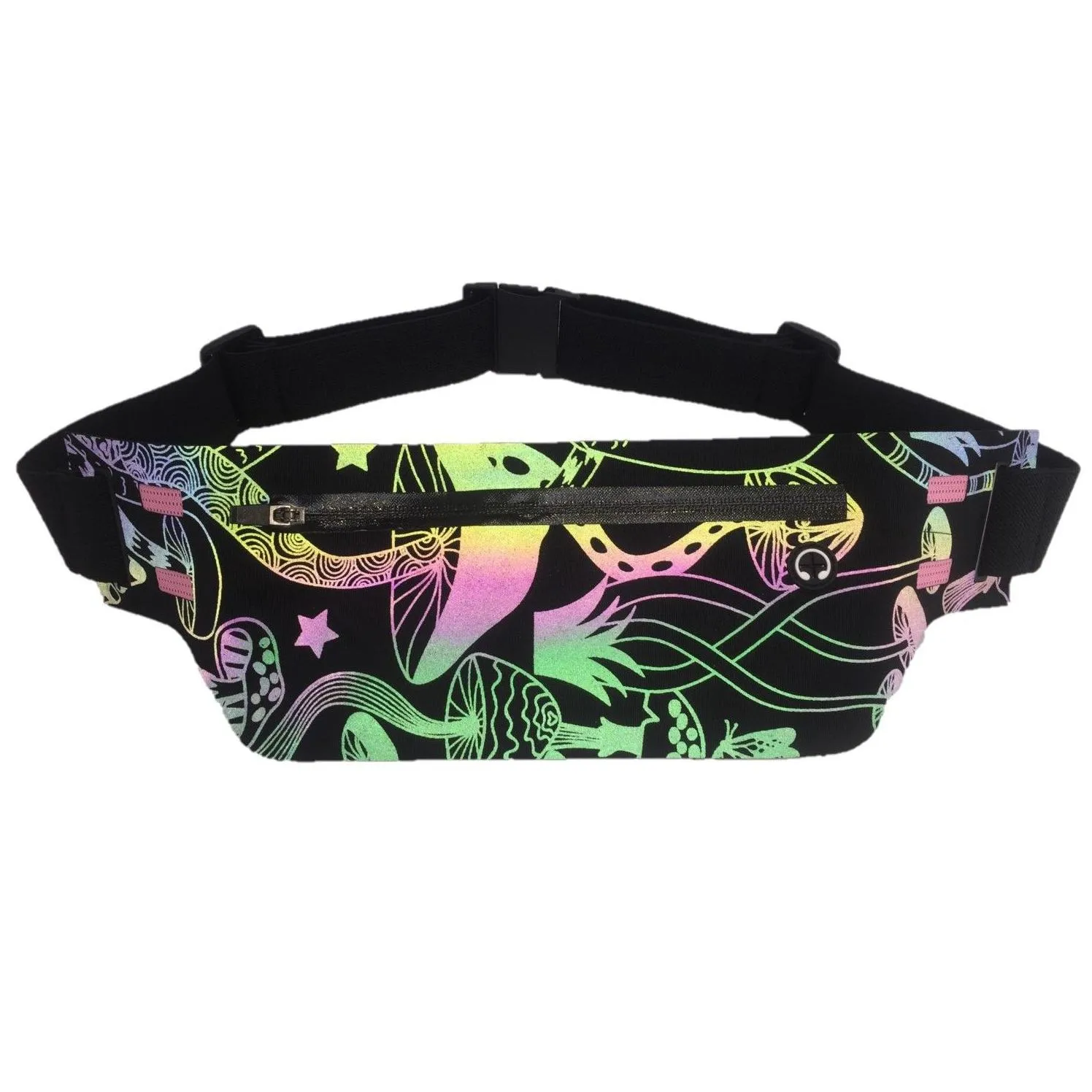 Outdoor Bags Designers Butterfly Printing Bags Fashion Trathin Waist Outdoor Bag Colorf Shoder Belt Purse Pocket Mushroom Handbags Fan Dhglw