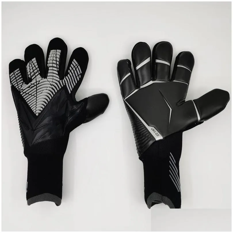 Sports Gloves 4Mm Design Men Goalie Soccer Goalkeeper Thicken Fl Latex Foam Profe 220811 Drop Delivery Dhawd