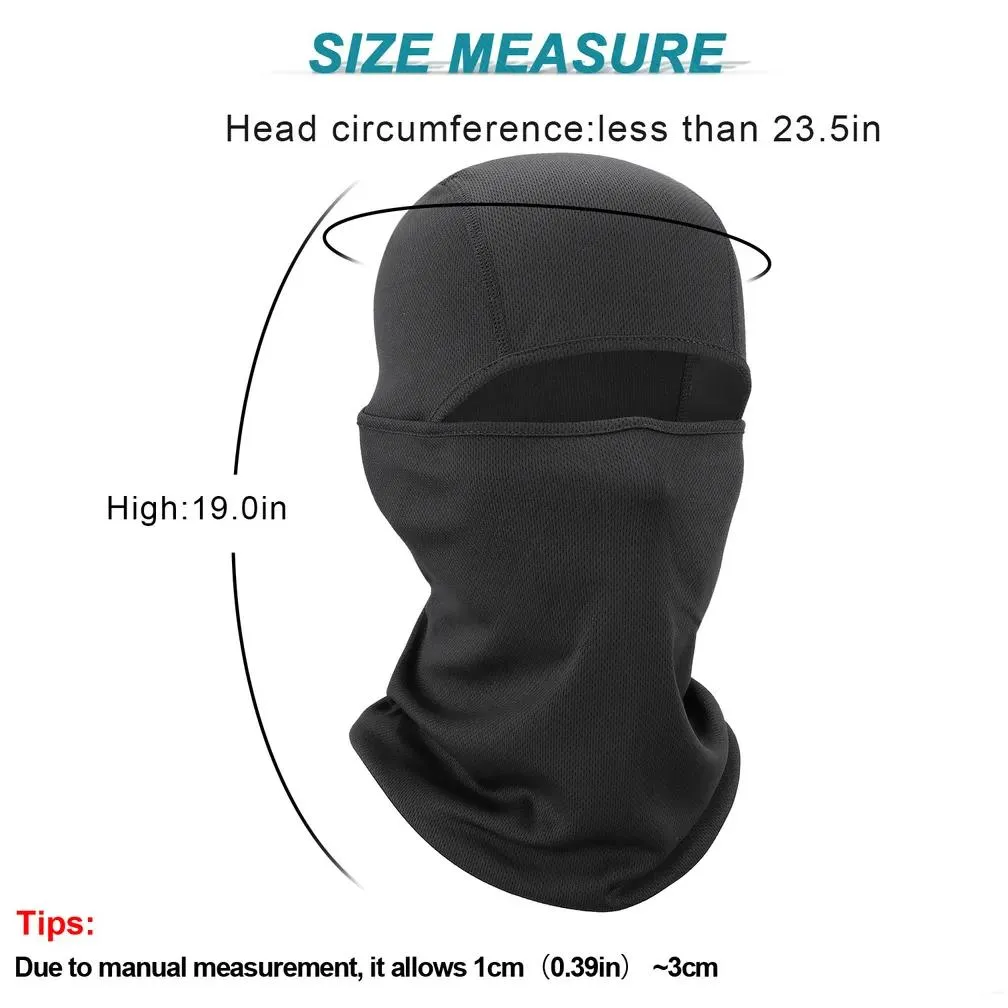 Cycling Caps & Masks Tactical Mask Airsoft Fl Face Clava Paintball Cycling Bicycle Hiking Scarf Fishing Snowboard Ski Masks Hood Hat M Dhhwl