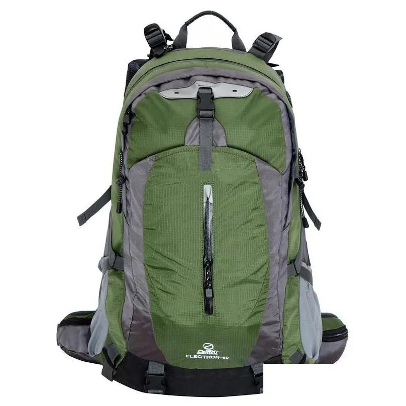 Outdoor Bags 7 Colors 56X35X21Cm 50L Hiking Cam Backpacks Casual Teenagers Backpack Travel Outdoors Bags Waterproof Large Capacity Dro Dhxv6