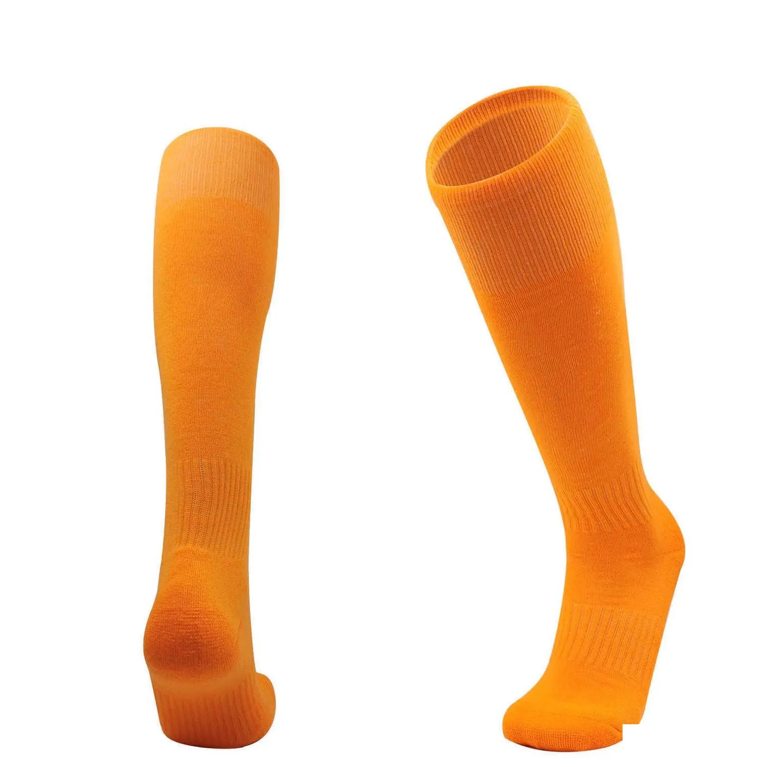 Sports Socks Football Adend Outdoor Rugby Stockings Over Knee High Volleyball Baseball Hockey Kids Adts Long L221026 Drop Delivery Dhmnq