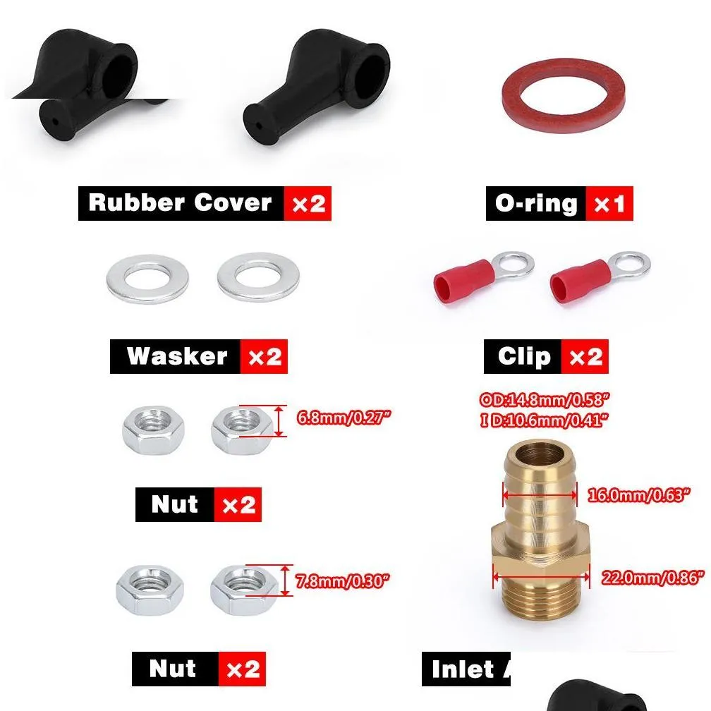 Engine Assembly Top Quality External Fuel Pump 044 Oem0580 254 Poor 300Lph Come With Pqy Pack Pqy-Fpb044 Drop Delivery Automobiles Mot Ottge