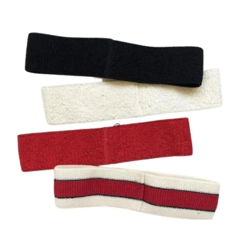 Sweatband New Absorbent Cycling Sport Headband Uni Sports Safety Sweatband Yoga Hair Headbands Head Sweat Bands Safe Elastic Gg8956 Dr Dhkhv