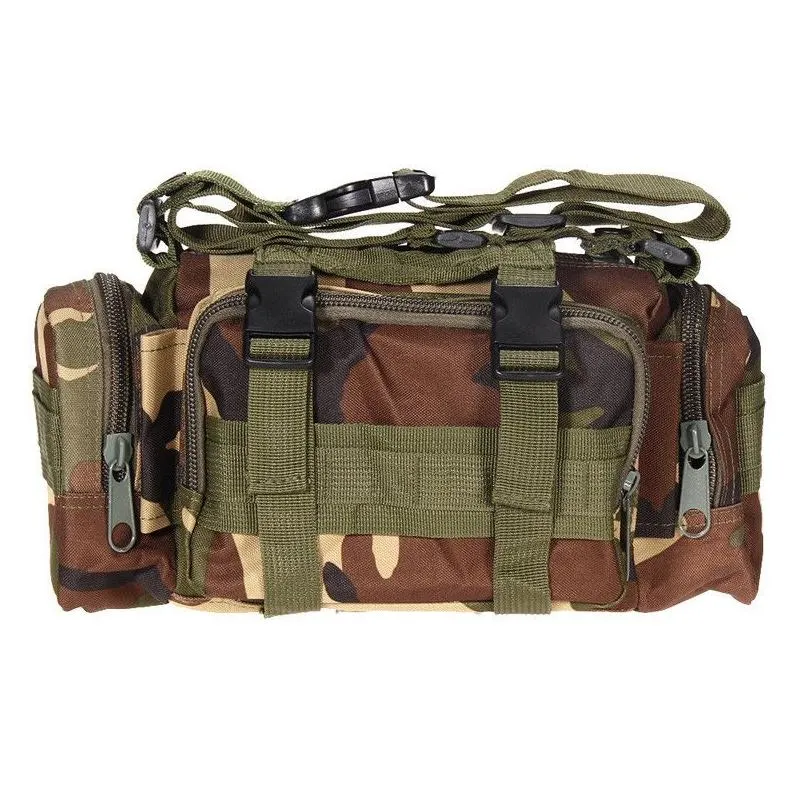 Outdoor Bags Outdoor Tactical Bag Military Molle Backpack Waterproof Oxford Cam Hiking Climbing Waist Bags Travel Shoder Pack Drop Del Dhlod