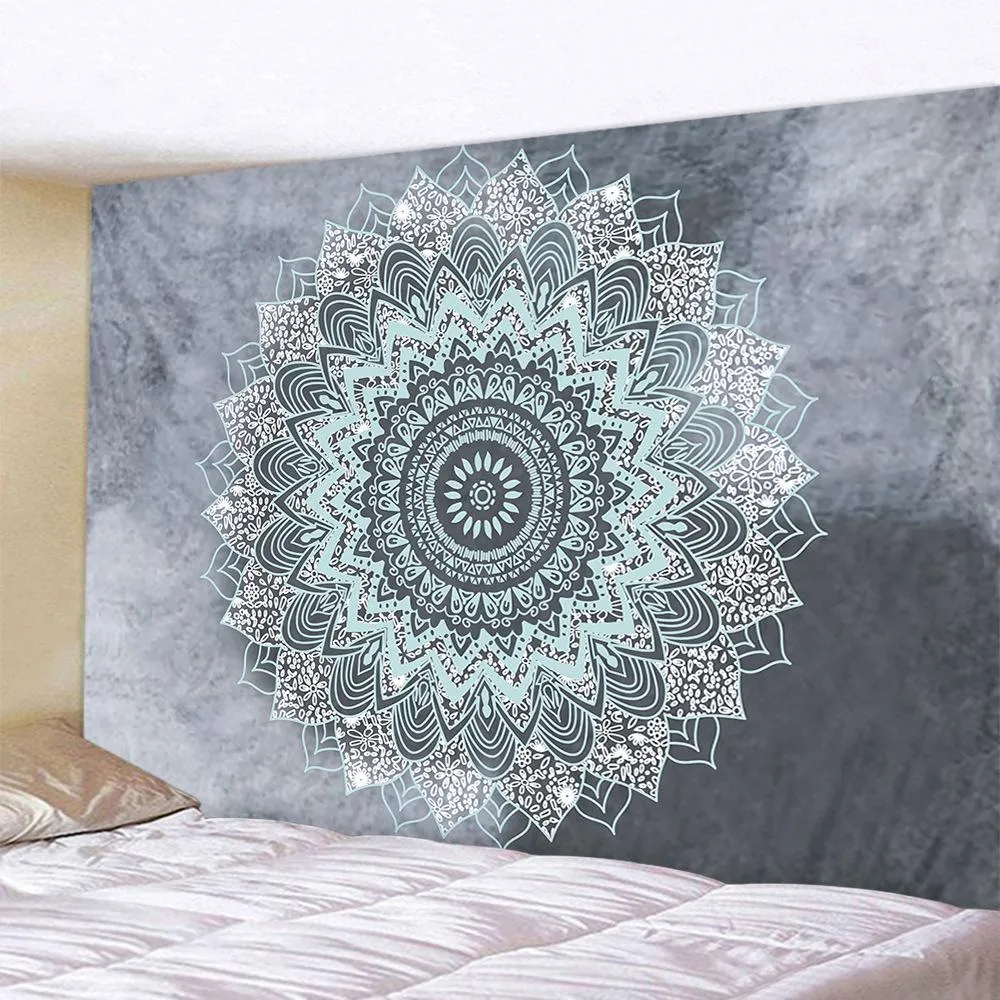 europe and america india mandala pattern living room bedroom tapestry home decoration geometric flower hanging cloth