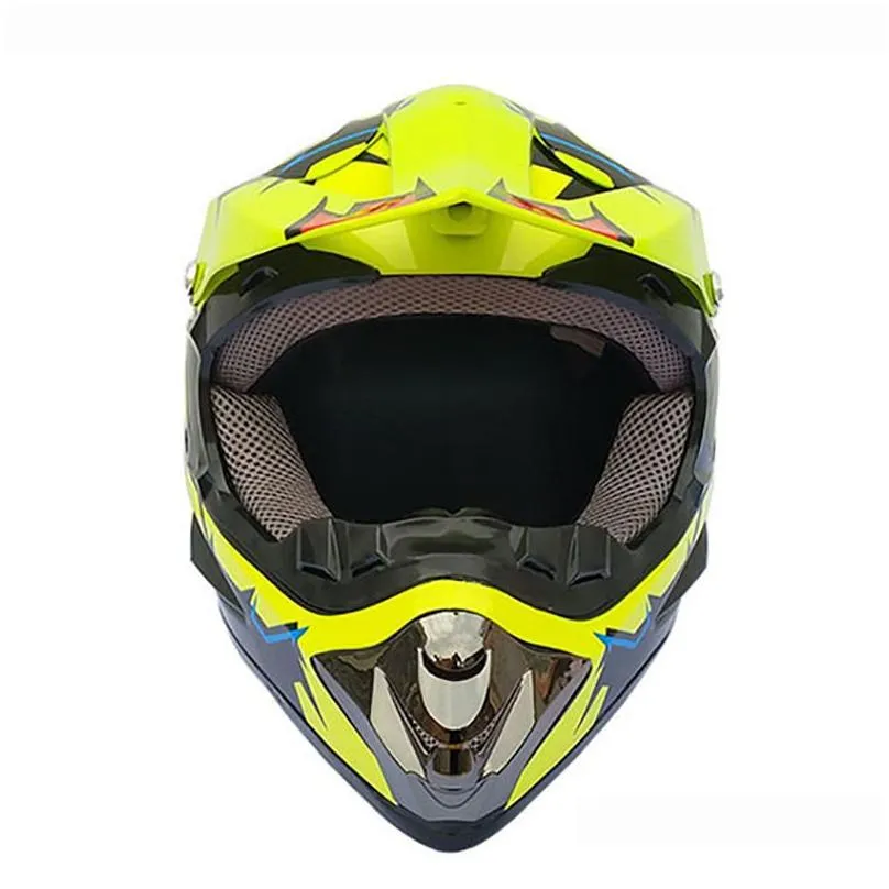 Motorcycle Helmets Comfortable Off Road Motocross Helmet Motorcycle Helmets Anti-Scratch Casco Capacetes Open Face Offroad Atv Cross R Dhjtk