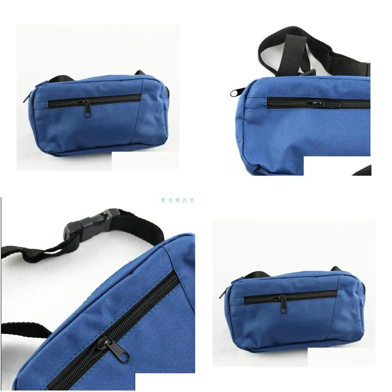 Multi-Function Bags Mtifunctional Package Small Waist Bag Casual Style Outdoor Bumbag Sports Cross Body Running Fanny Pack Drop Deliv Dhlej