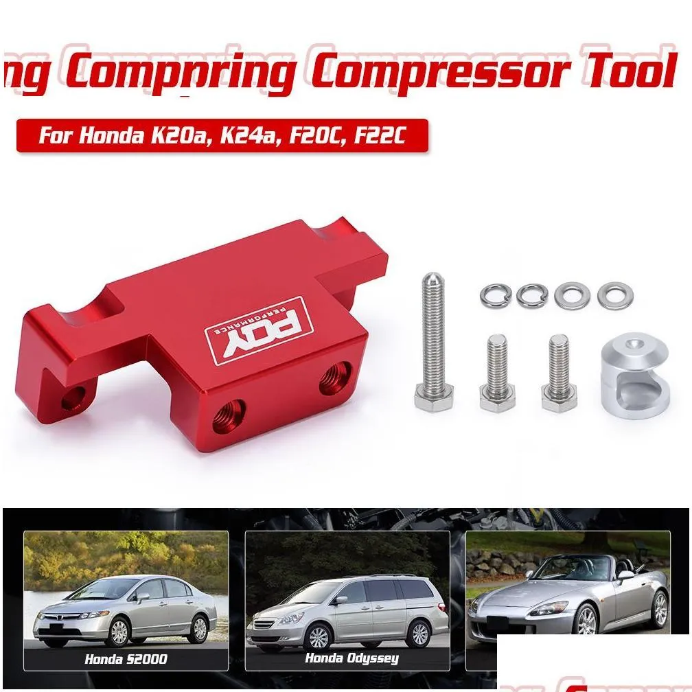 Other Auto Parts Pqy Vae Spring Compressor Tool For Honda Acura K Series K20 K24 F20C F22C Pqy-Vsc02 Drop Delivery Automobiles Motorcy Otj74