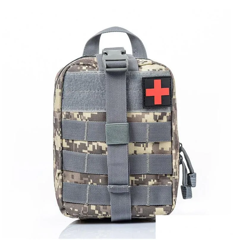 First-Aid Packets Tactical First Aid Kit Empty Bag Emt Medical Emergency Pouch Molle Compact Ifak For Home Outdoor Climbing Hiking272 Dhh0X