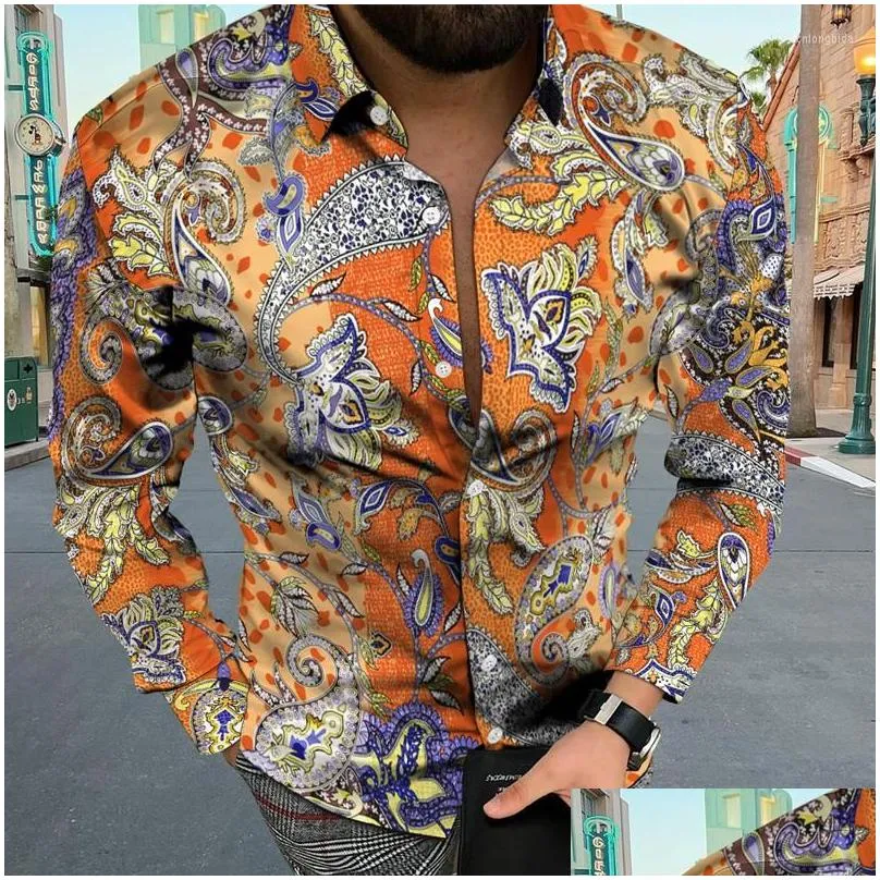 Men`S Casual Shirts Mens Casual Shirts Summer Shirt Hawaiian Comfortable 2023 Drop Delivery Apparel Men`S Clothing Men`S Shirts Dhxc9