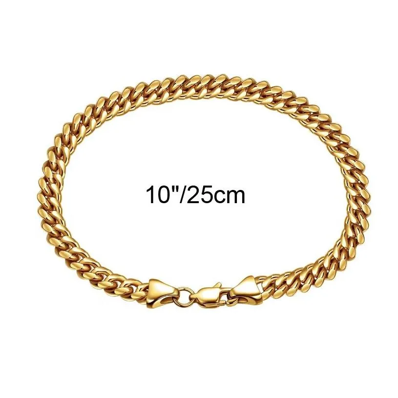 anklet designer anklets wide 7mm chunky link chain gold color anklet size 9 10 11 inches ankle unisex anklets chain waterproof anklet 18k gold anklet designer