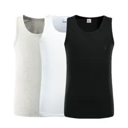 3pcs/lot Man`s Cotton Solid Seamless Underwear Brand Clothing Mens Sleeveless Tank Vest Comfortable Undershirt Mens Undershirts 220507