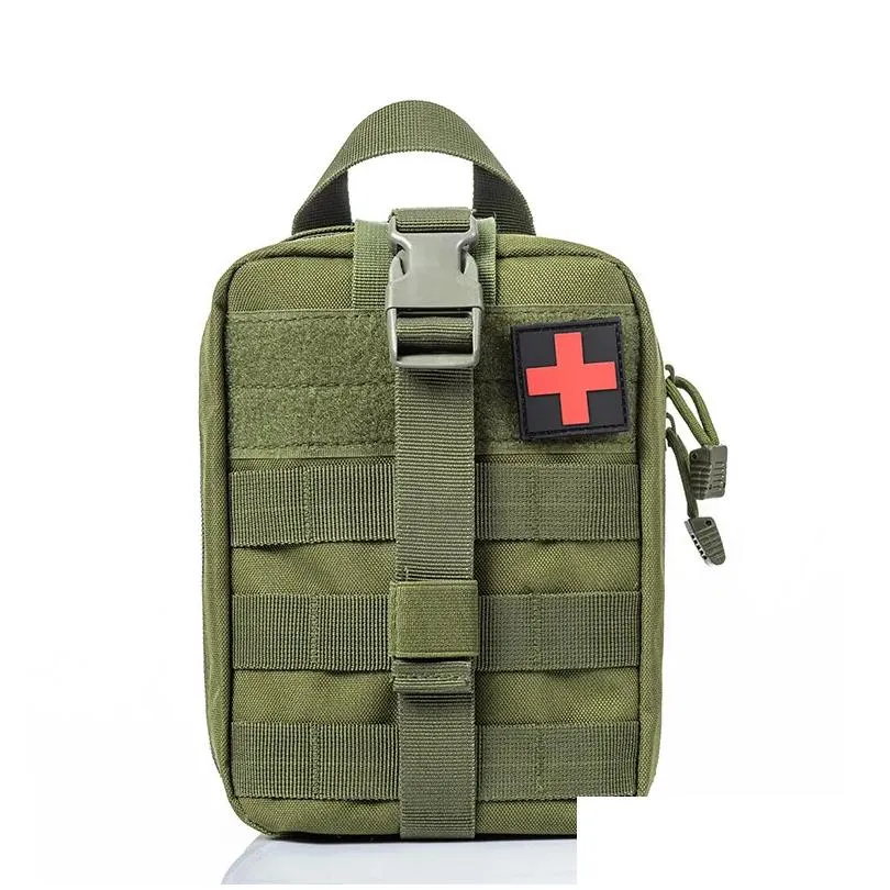 First-Aid Packets Tactical First Aid Kit Empty Bag Emt Medical Emergency Pouch Molle Compact Ifak For Home Outdoor Climbing Hiking272 Dhh0X