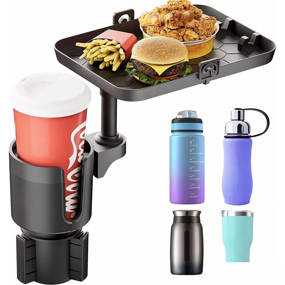 Car Holder Mounts Water Cup Mtifunctional 2 In 1 Tray Beverage Mobile Phone  Storage Rack Foldable Dining Drop Delivery Automobiles Mot Dhusb From  Cpantsee, $18.23
