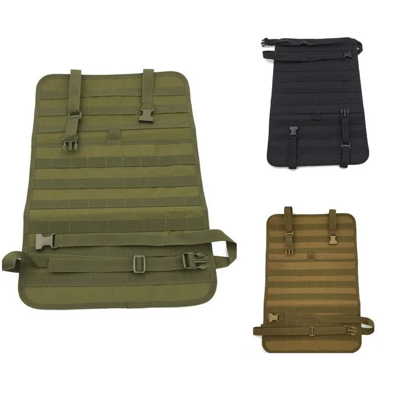 Multi-Function Bags Outdoor Tactical Molle Bag Gear Holder Article Storage Pack Pouch Car Seat Back Organizer No17-404 Drop Delivery Dhoog