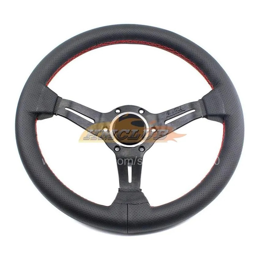 14 inches 350mm universal hot classic drift racing nardi steering wheel microfiber leather rally auto modification steering wheels with logo for vw 