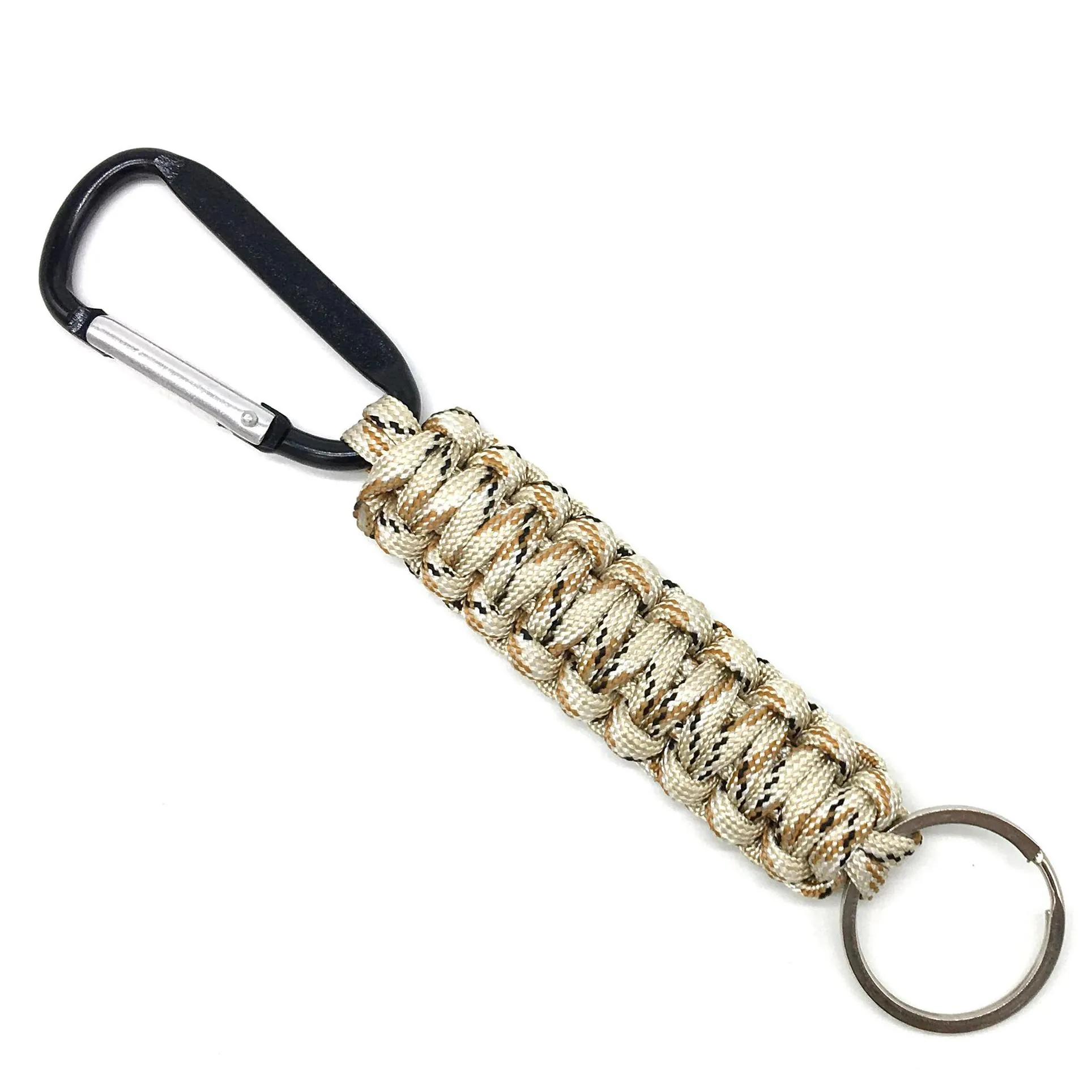 Hand Tools Outdoor Keychain Ring Cam Carabiner Paracord Cord Rope Survival Kit Emergency Knot Bottle Opener Drop Delivery Sports Outdo Dh1M5