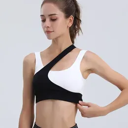 Yoga Outfit Women Athletic Vest Gym Fitness Shirt Sportswear Girl Sports Bra Sexy Tank Crop Top Workout Underwear
