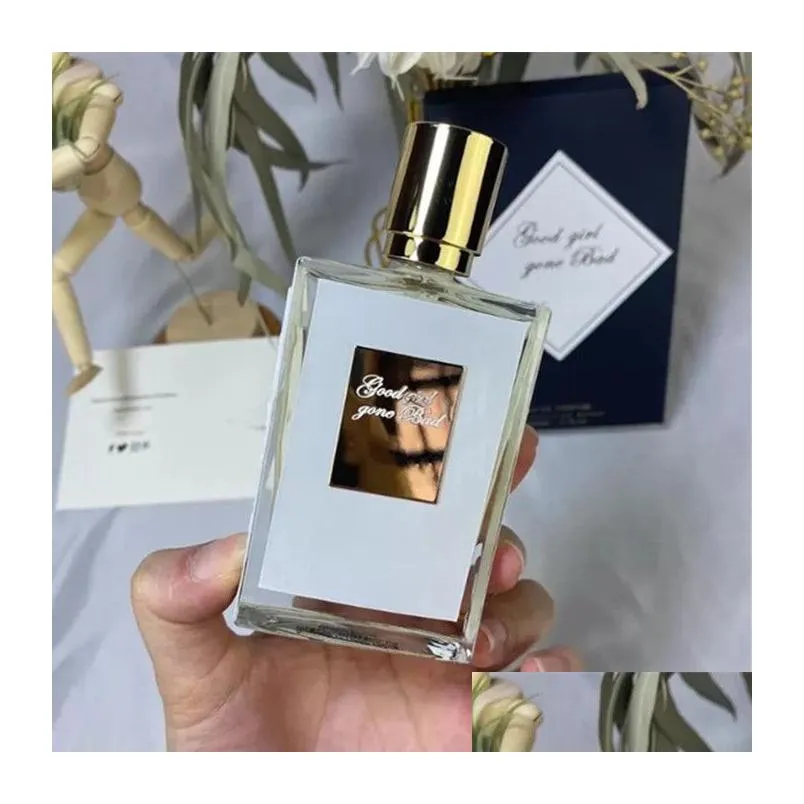 luxury kilian brand perfume 50ml love don`t be shy avec moi good girl gone bad for women men spray parfum long lasting time smell high fragrance top quality fast