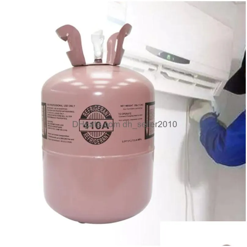 Refrigerators & Freezers Freon Steel Cylinder Packaging R410A 25Lb Tank Refrigerant For Air Conditioners Drop Delivery Home Garden Hom Dh2Kk