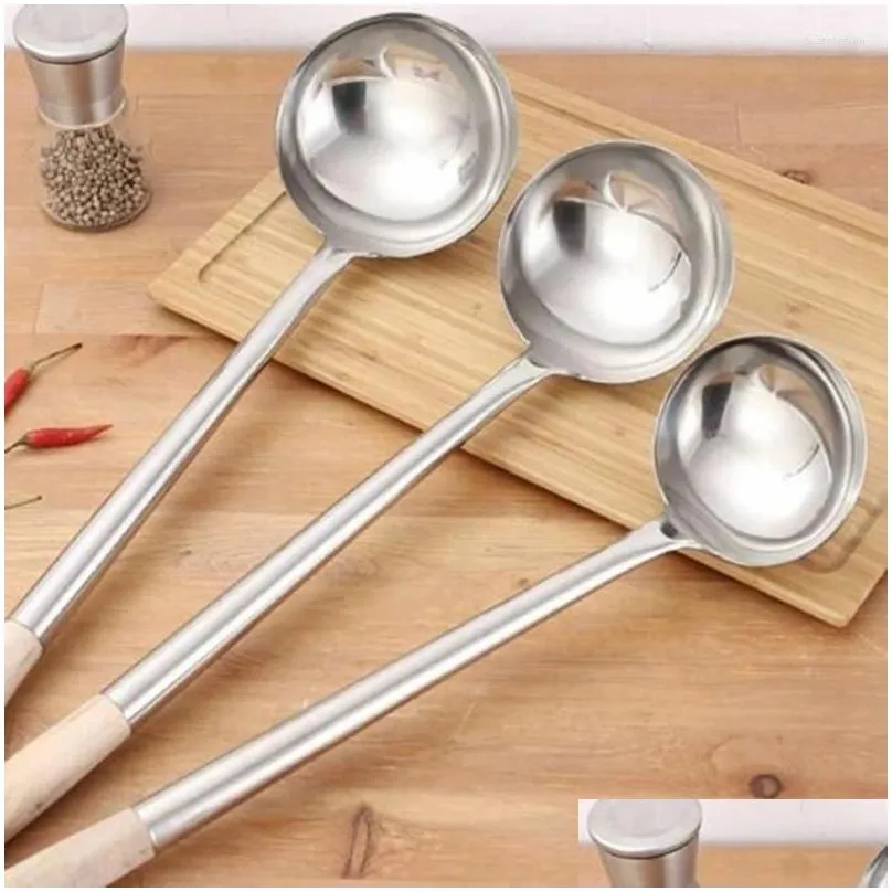 spoons long handle soup ladle cooking utensils spoon wok kitchen tool
