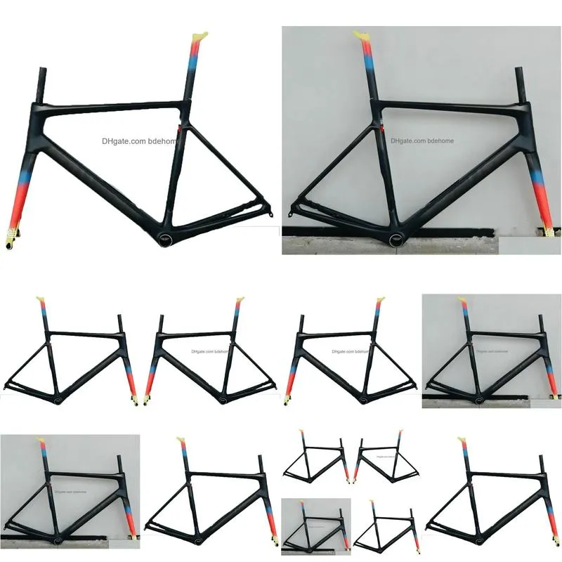 Car & Truck Racks 2023 V4Rs Road Bike Carbon Frame Bicycle Racing Disc Brake Model Ups Dpd Xdp Drop Delivery Sports Outdoors Cycling B Dha4V